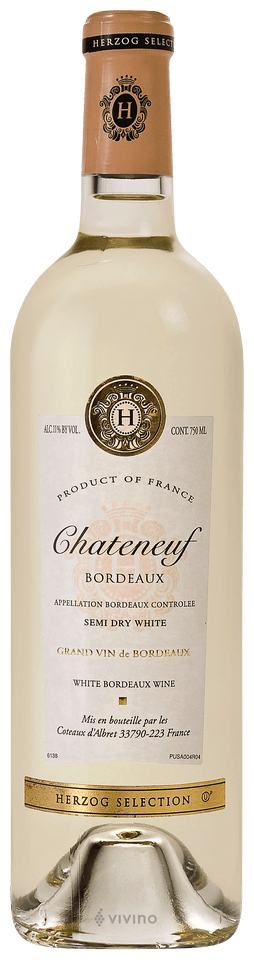 Herzog Chateneuf Bordeaux White Wine 2023