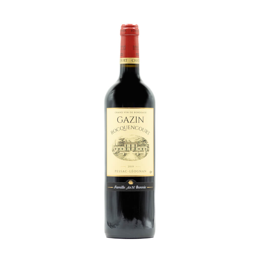 Chateau Gazin Rocquencourt Red Pessac Léognan 2022