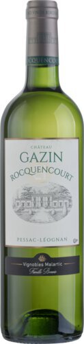Chateau Gazin Rocquencourt White Pessac Léognan 2023